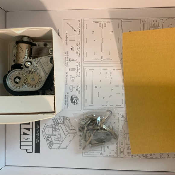 New Open Box Jigzle Old Shanghai 3D Wooden Music Box Puzzle - Picture 7 of 7